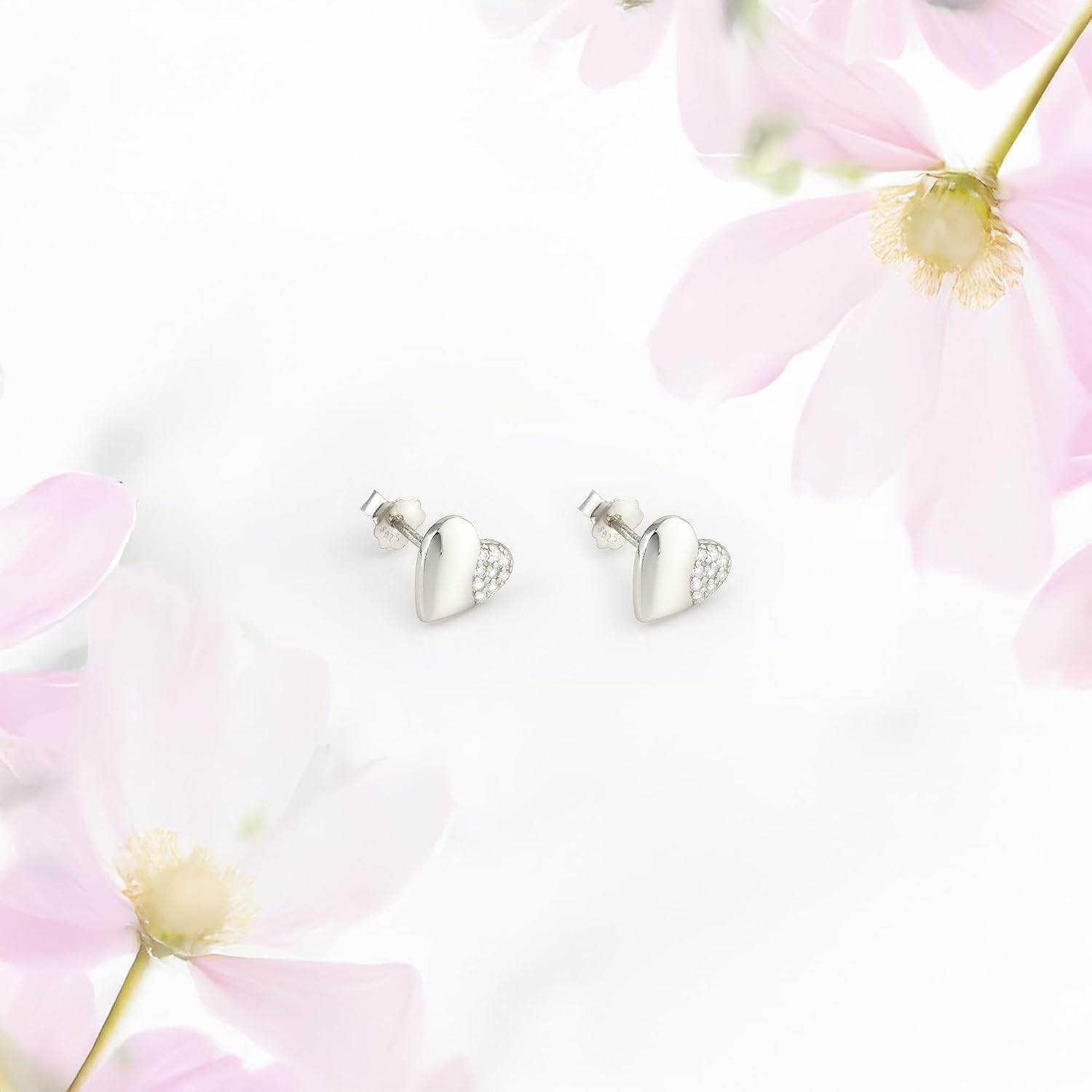 Thumbnail 4 de SOFIA MILANI: Orecchini da Donna in Argento 925 con Zirconia a Cuore
