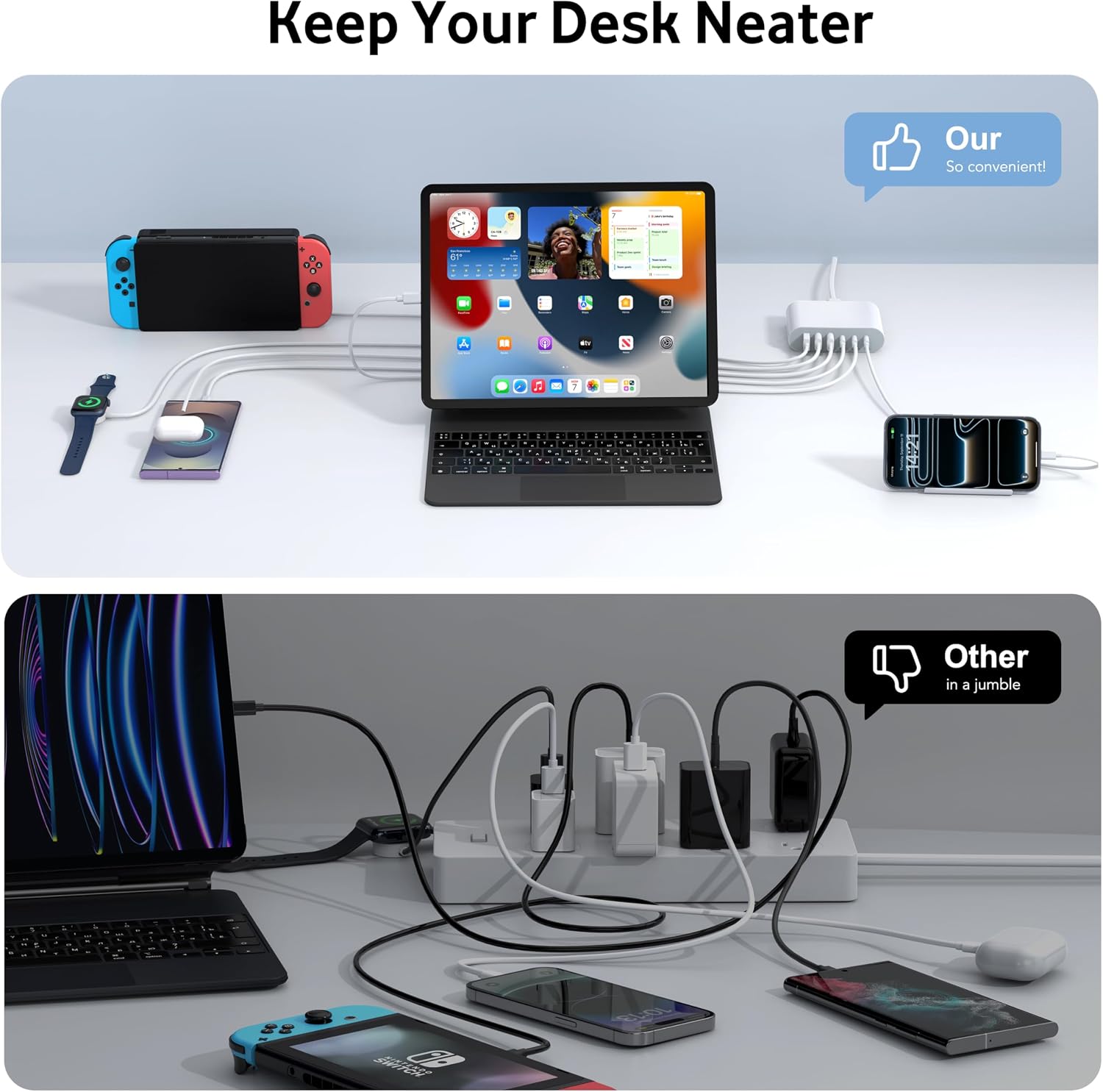 Detalle 1 de USB-C Multiport Charger 100W