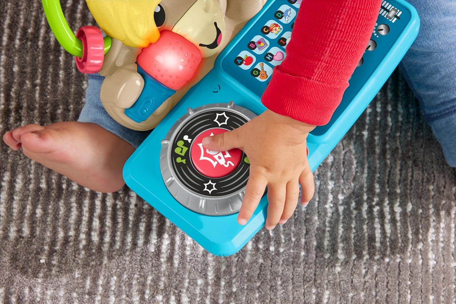 Detalle de Fisher-Price Beat Band ABC DJ-Yak Taylor HYL30 muziekspeelgoed met licht