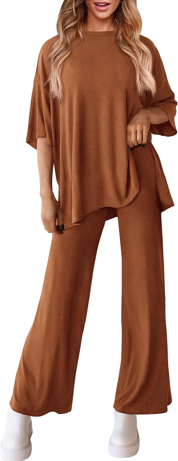 Thumbnail 2 de PRETTYGARDEN Two Piece Sets for Women: Summer Lounge Set with Two-Piece Knit Tracksuit
