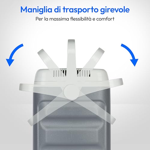 Detalle de MEDION Frigo portatile termoelettrico MD10735 25 L: raffreddamento e mantenimento in caldo per auto, barca e campeggio