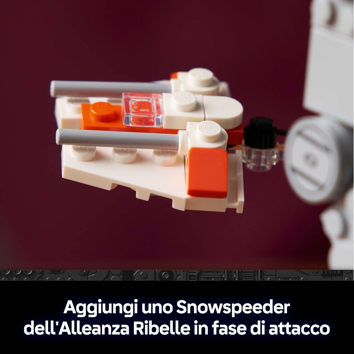 Thumbnail 4 de LEGO Star Wars 75440 AT-AT – Kit di Modellismo per Adulti per Esposizione con Snowspeeder e Supporto