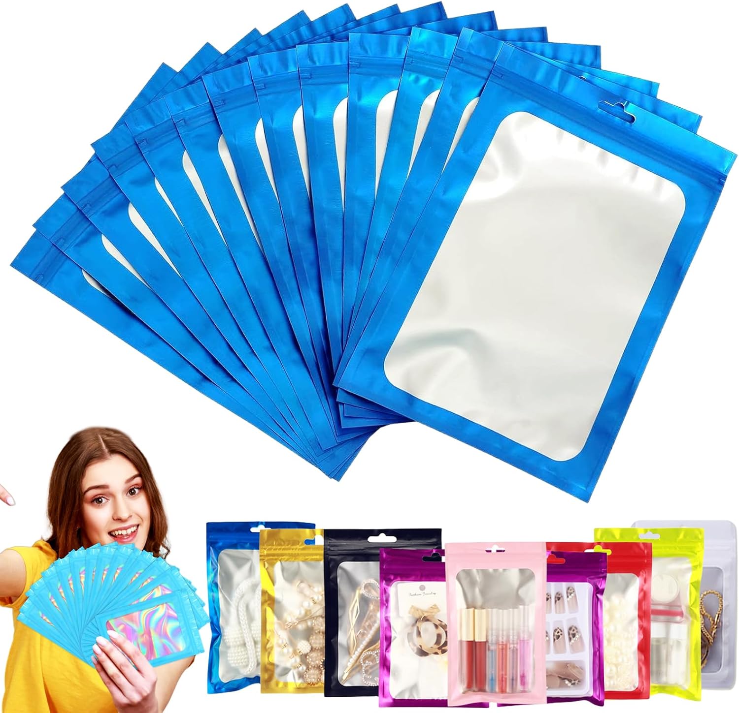 Zip-Beutel Mylar 30x40 cm, 10er Set