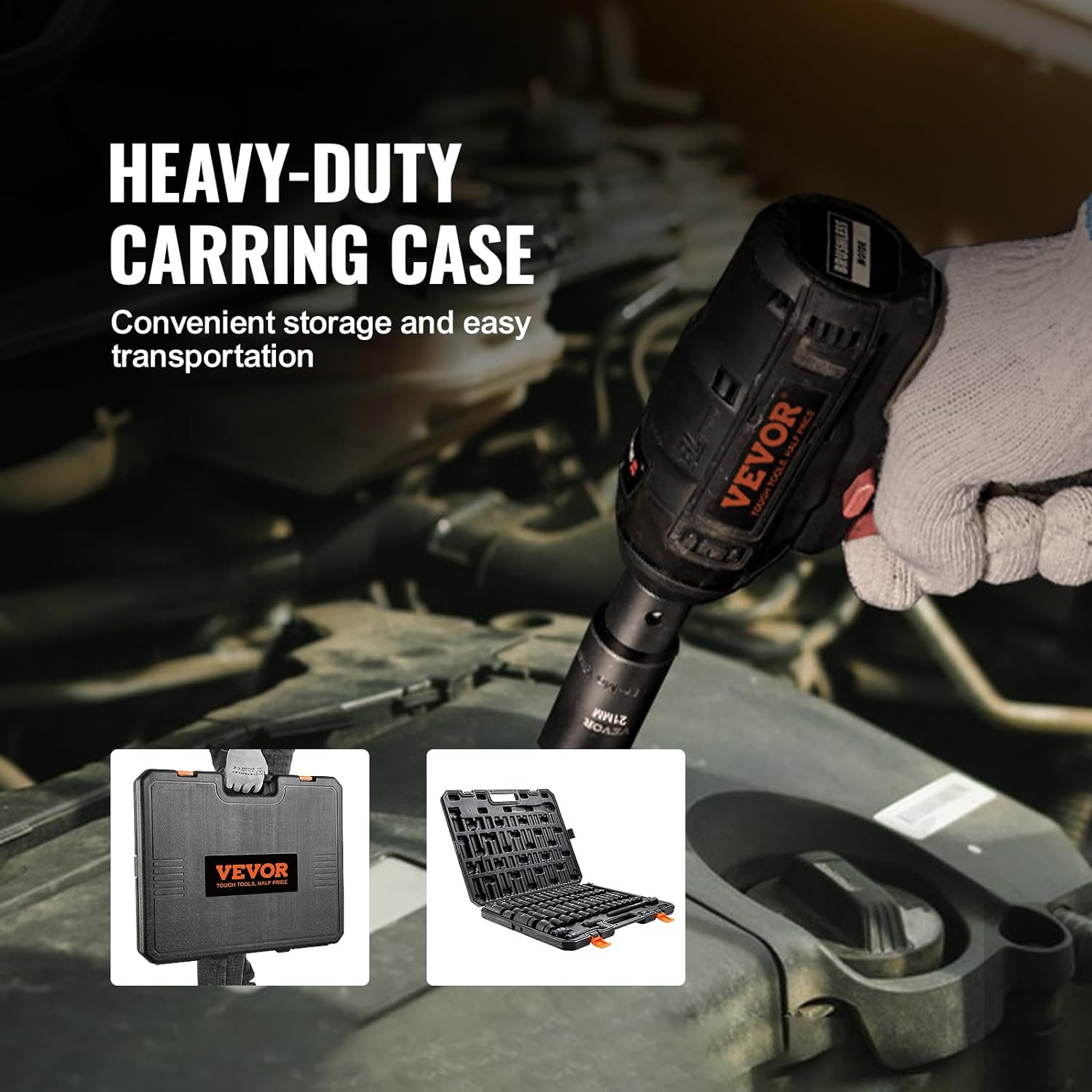 Thumbnail 5 de VEVOR 65-piece Impact Socket Set