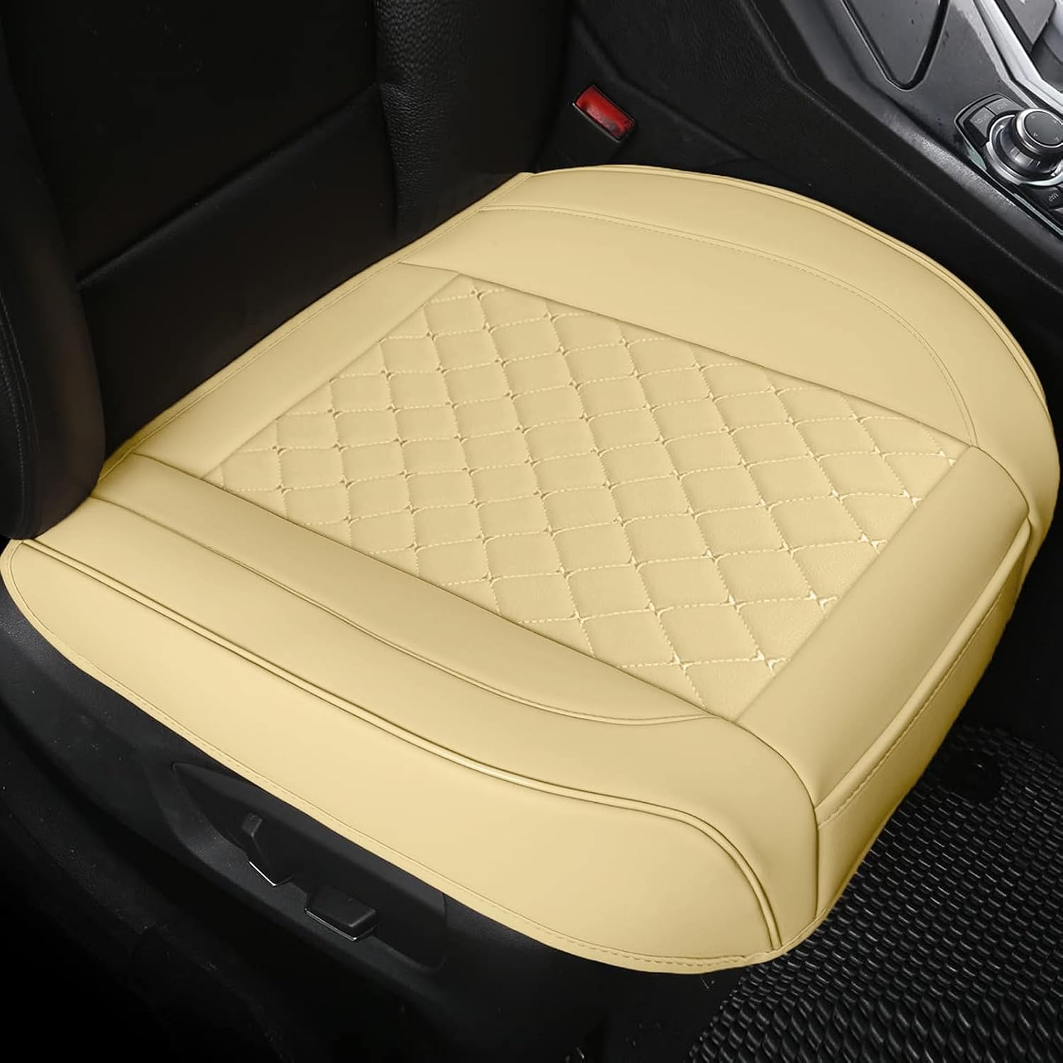 Detalle de SanQing PU leather seat covers, beige