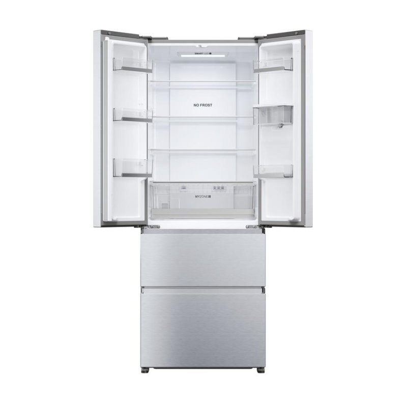 Detalle de Frigorífico French Door Haier HFR5719EWMG No Frost 190 cm, 444 L, color Plata