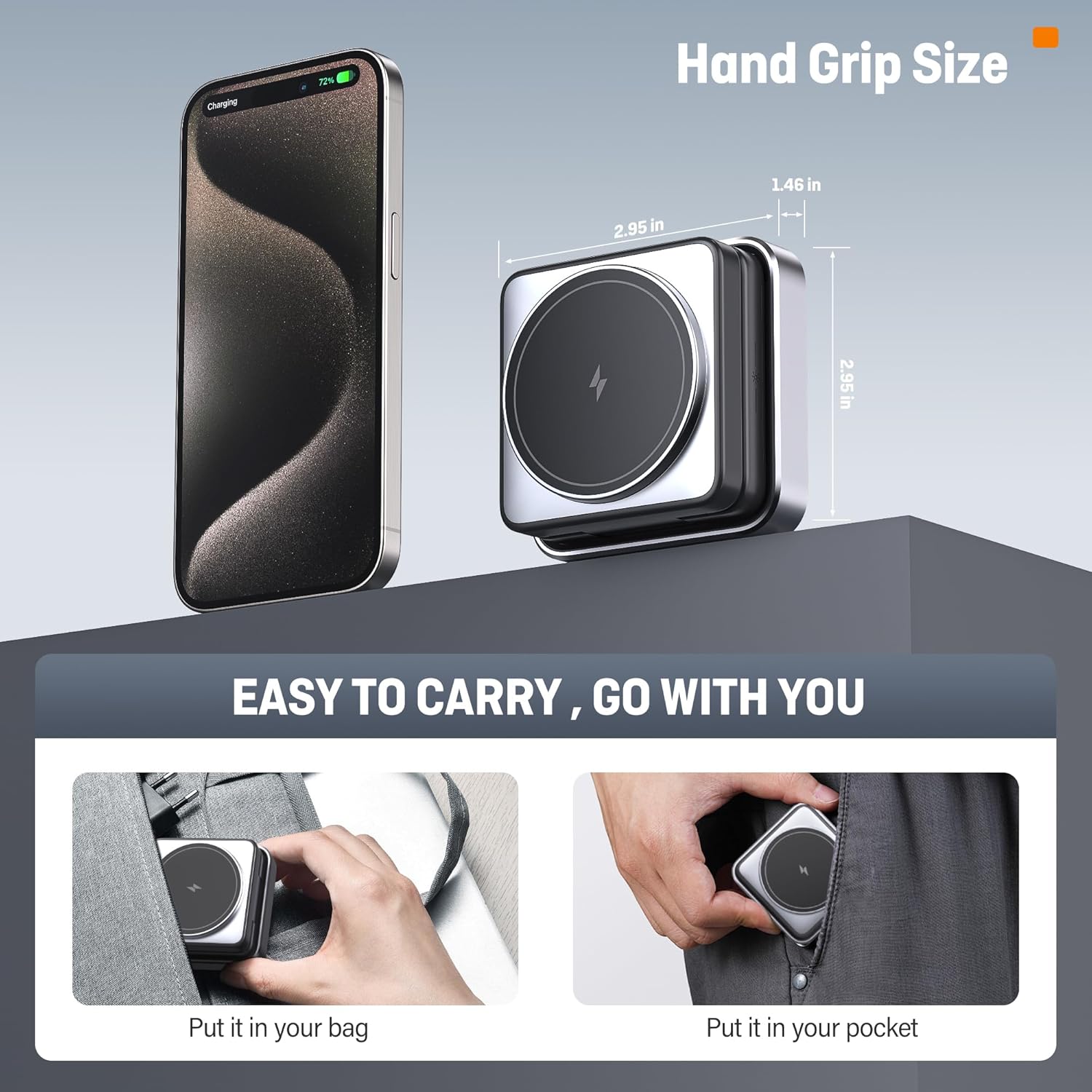 Thumbnail 1 de 2026 Upgraded 3‑in‑1 Wireless Charger 15W ⚡