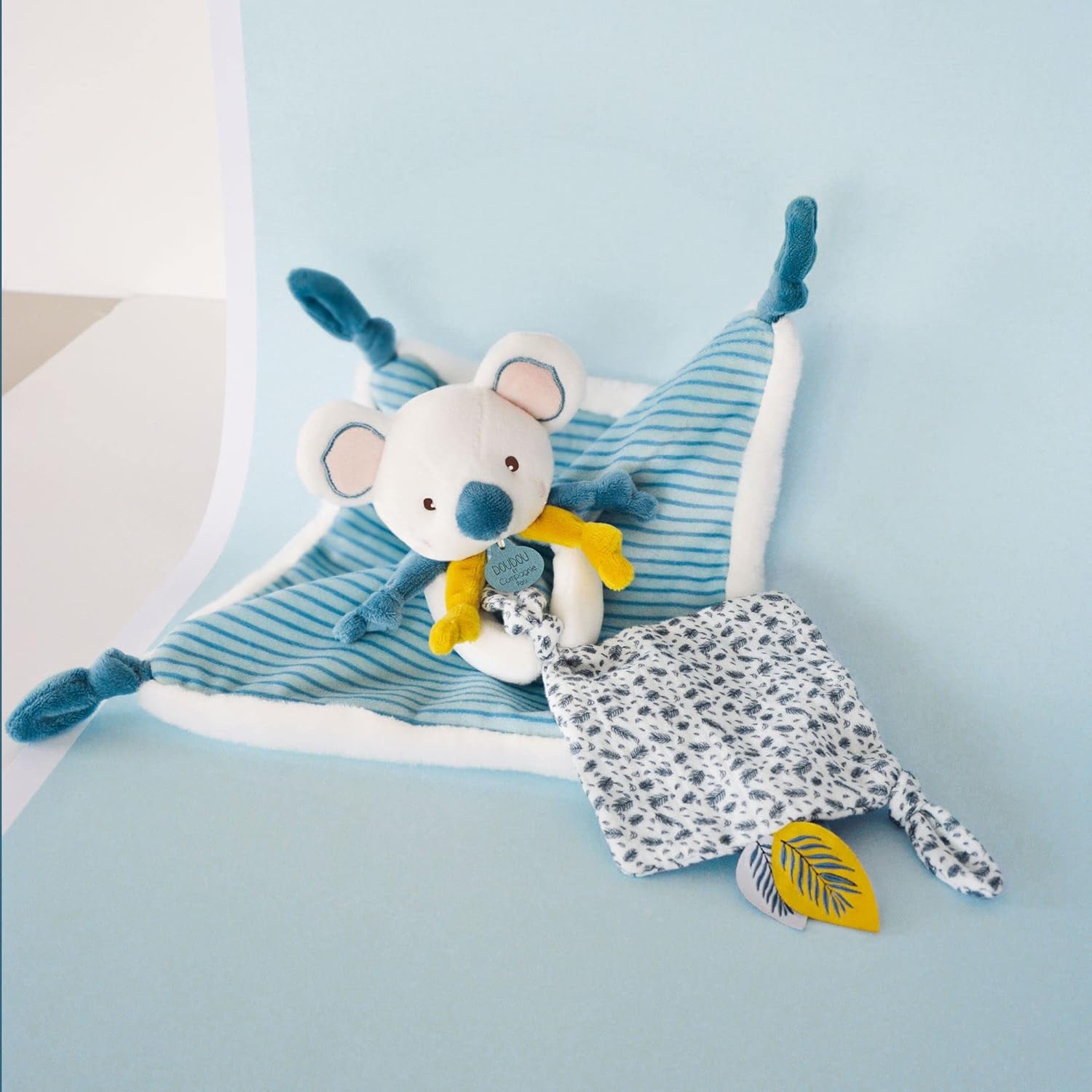 Thumbnail 4 de Doudou et Compagnie Doudou Koala Piatto Yoca le Koala in scatola regalo blu, 25 cm