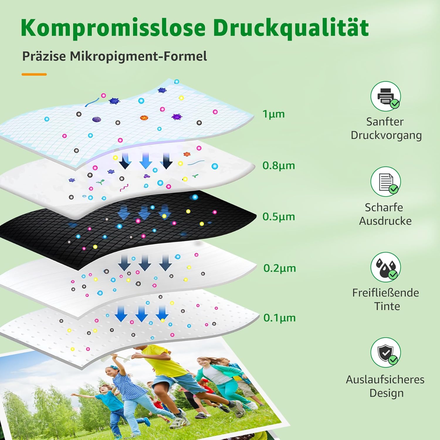 Thumbnail 3 de GREENSKY 33XL Multipack Druckerpatronen für Epson XP-7100, XP-540/530/640/830/900 – 15er-Pack