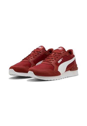 Detalle 2 de Puma Sneaker Unisex St Runner Adulto V4 Bordeaux Rosso Bianco - 47 EU