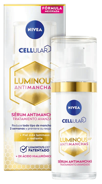 Thumbnail 1 de Nivea Luminous 630 Sérum antimanchas avanzado con ácido hialurónico y vitamina E (30 ml)