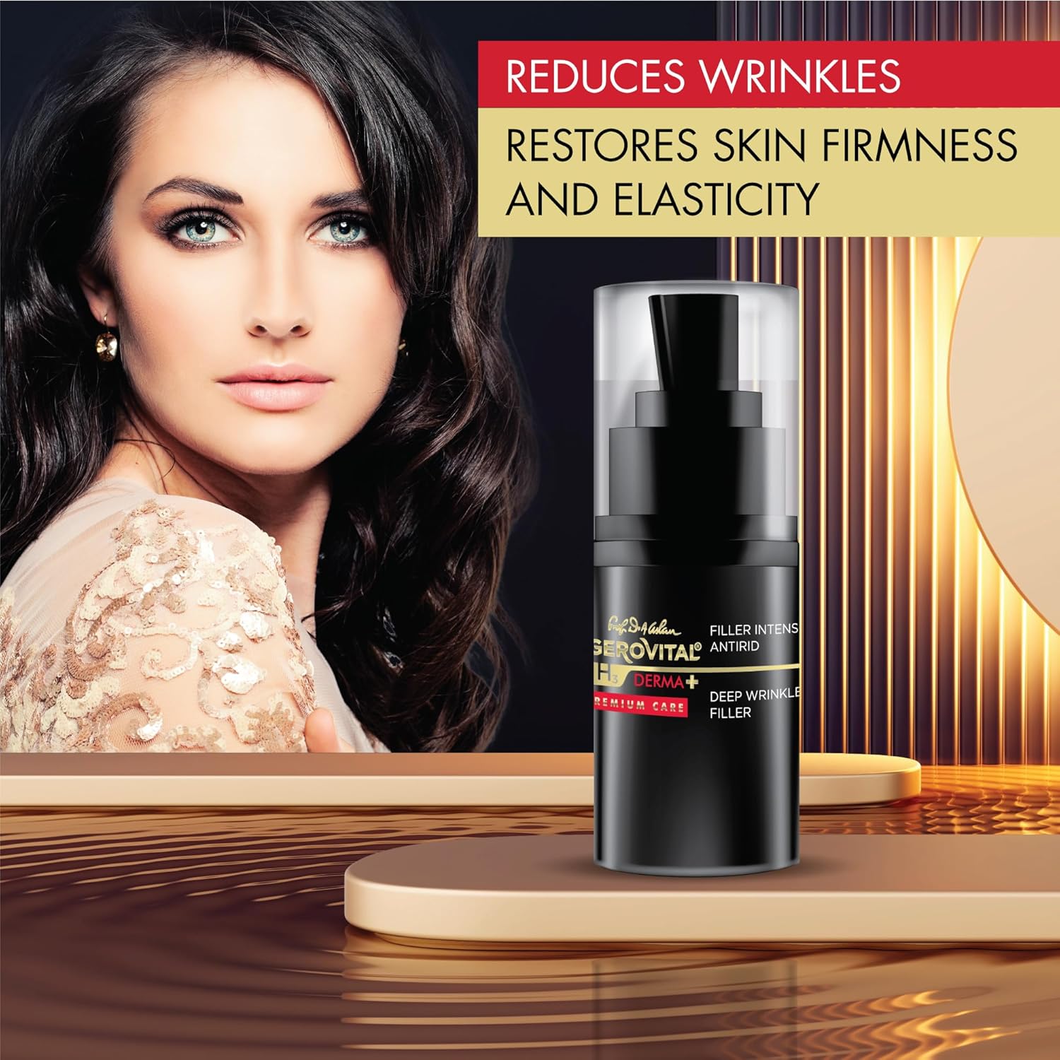 Thumbnail 2 de Intensives Filler Anti-Falten Serum von Gerovital H3 Derma + Premium Care (15 ml)