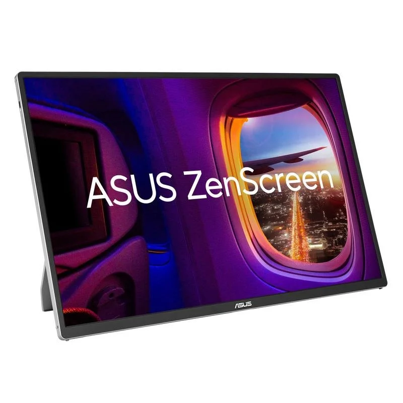 Detalle de ASUS ZenScreen OLED MQ16FC 16" – OLED, 1 ms, 60 Hz, USB-C, plata