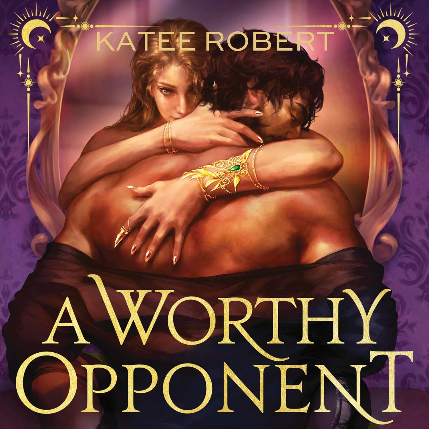 Detalle de A Worthy Opponent: Wicked Villains, Book 3 by Katee Robert – Unabridged Audiobook