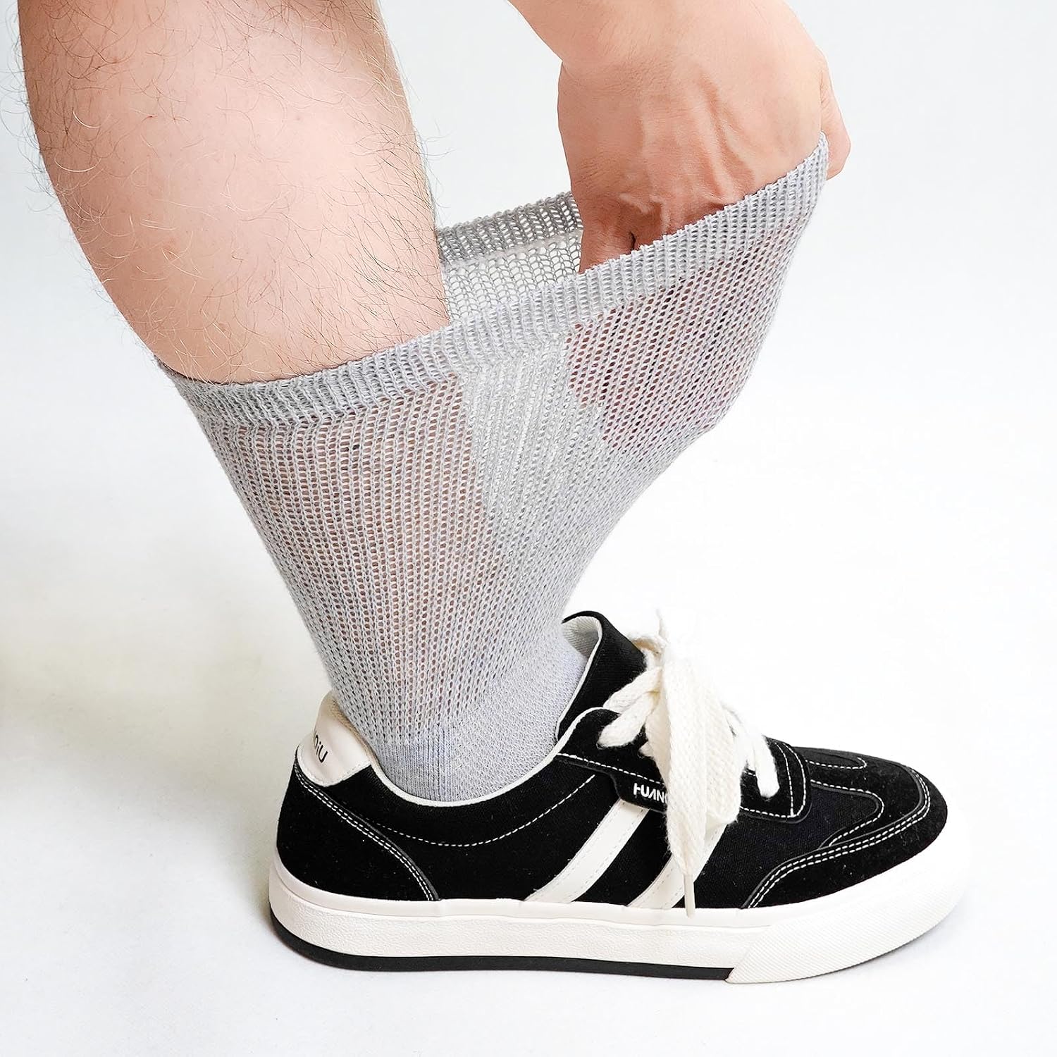 Detalle 2 de LOFIR Diabetiker Socken Herren 39–46
