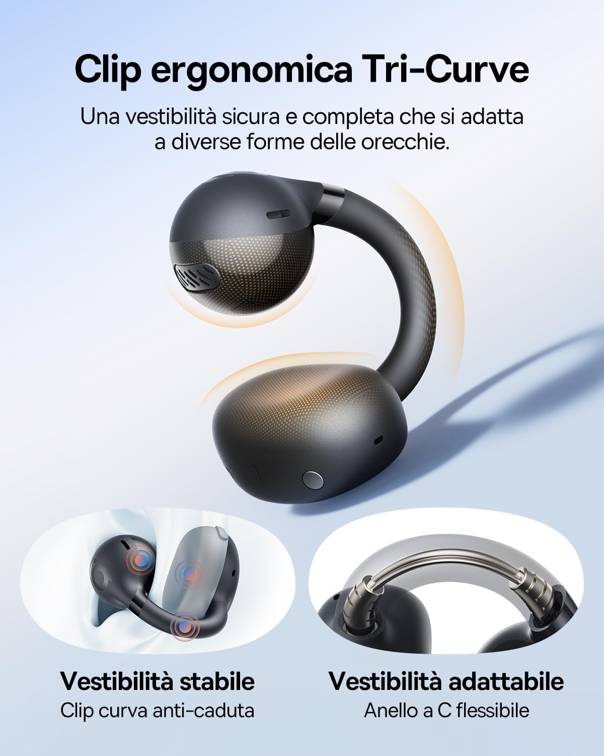 Detalle de Baseus BC1 Auricolari open‑ear 38H