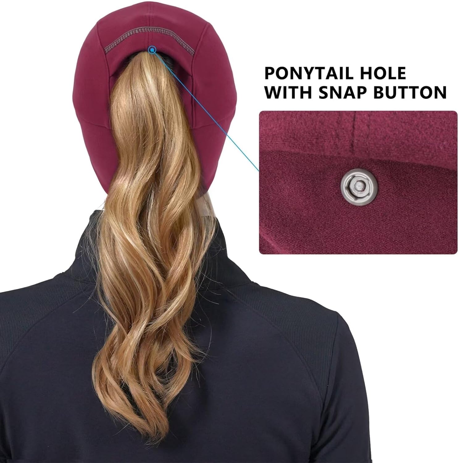 Thumbnail 3 de GADIEMKENSD Winter Ponytail Hat 55-58 cm