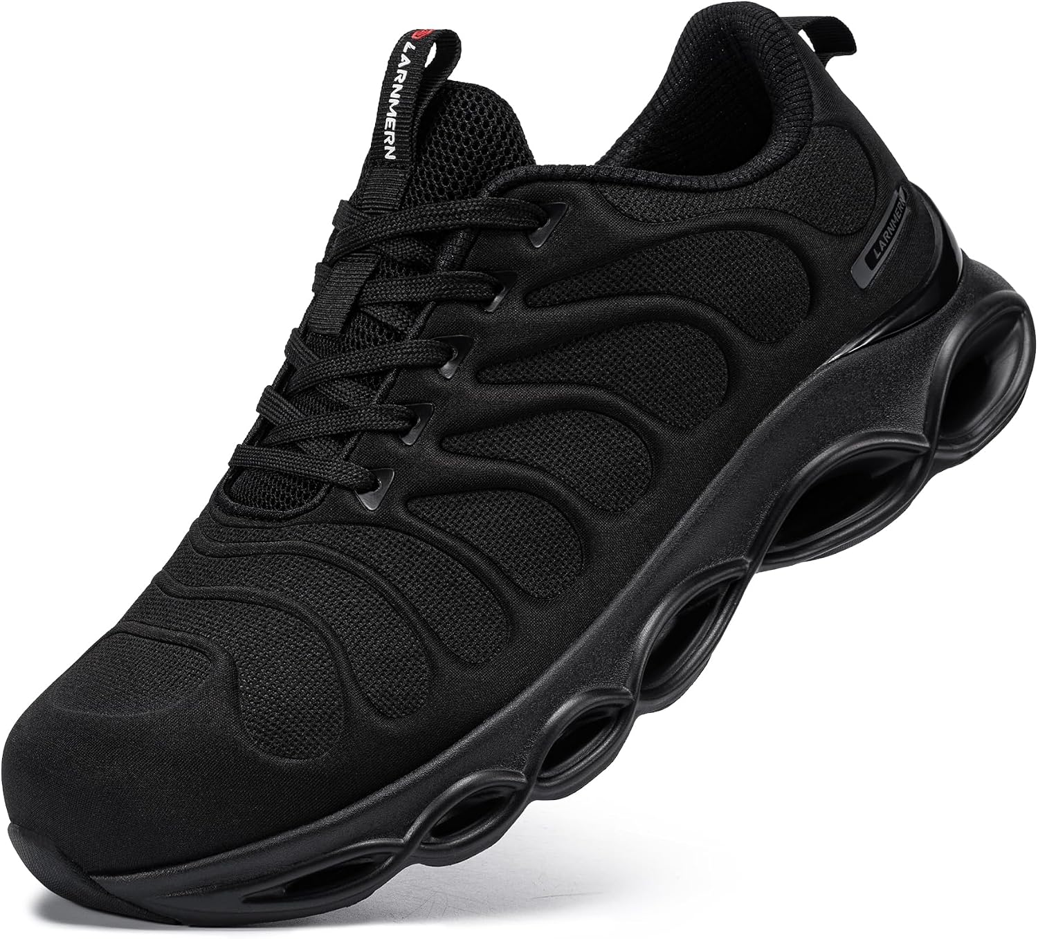 Detalle de LARNMERN Steel Toe Cap Trainers - Mens Breathable Safety Shoes