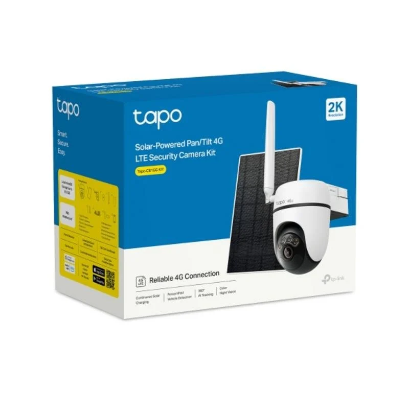 Detalle 2 de Cámara IP TP-Link Tapo C615G 2K para exterior con visión nocturna, IA y audio bidireccional