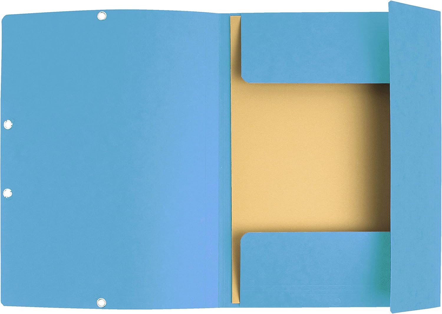 Thumbnail 6 de Forever elasticizzato 3 flap cartella 400 gsm, confezione 25 (Blue) – carta cartelline con elastico a tre lembi