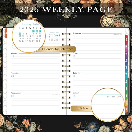 Thumbnail 4 de Butterfly 2026 Planner 6.4" x 8.5" ๐