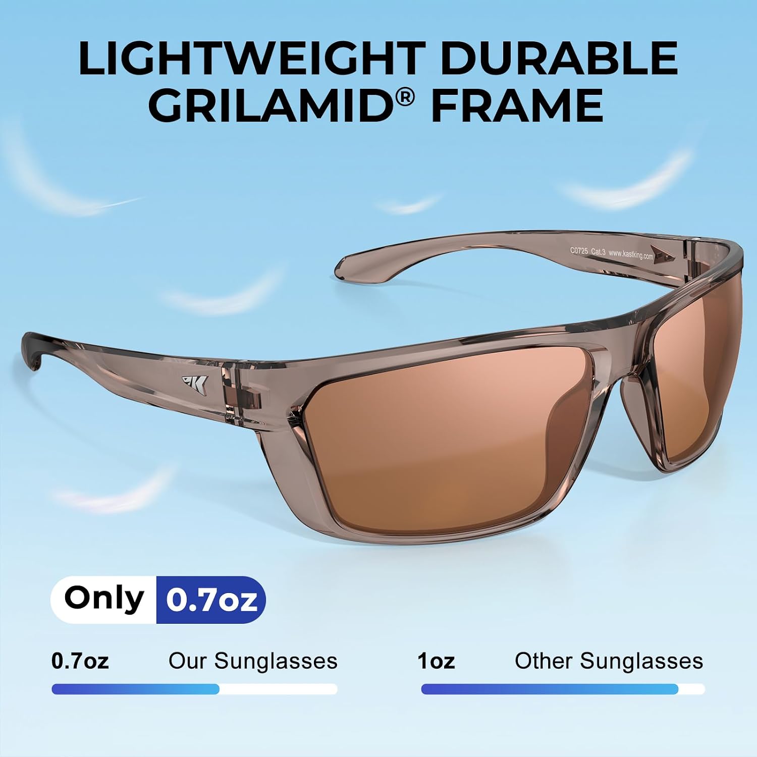 Thumbnail 4 de KastKing Huzzah Polarized Sport Sunglasses with UV Protection (PuriVex coating)