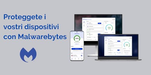 Thumbnail 5 de Malwarebytes Premium + Privacy VPN – protezione multi-dispositivo per 4 unità, 12 mesi