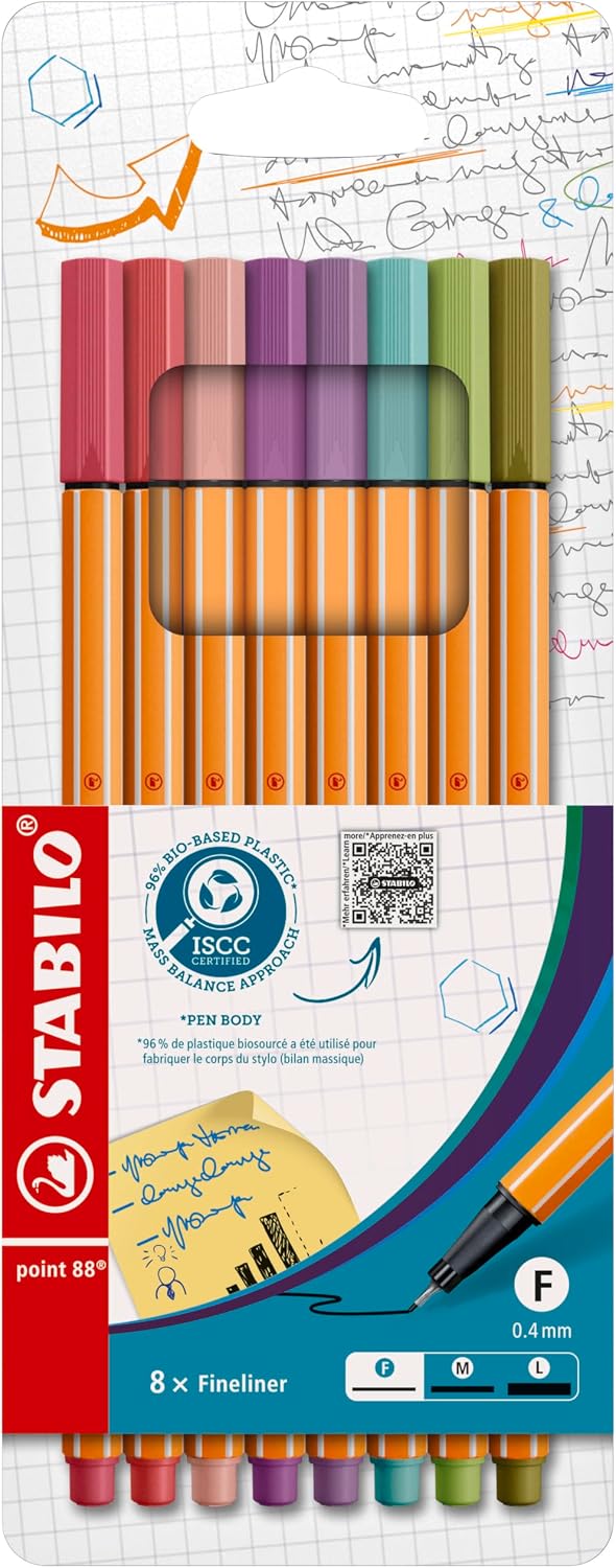 Thumbnail 5 de STABILO point 88 NatureCOLORS Edition: astuccio da 10 fineliner colorati, 0,4 mm
