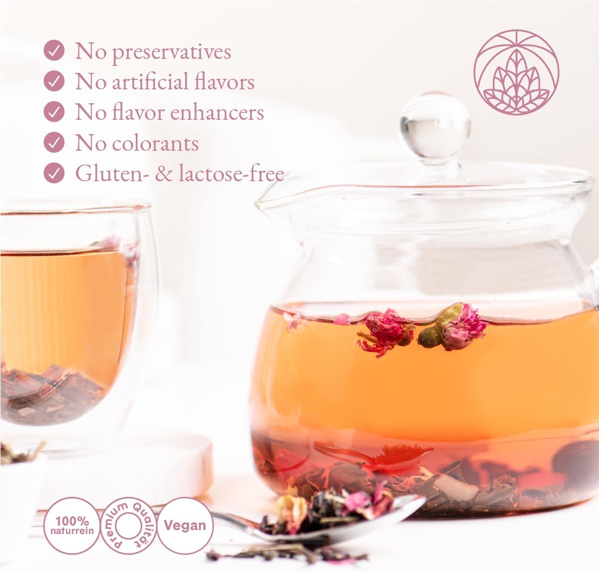 Detalle 2 de Rose Tea Monte Nativo 100g