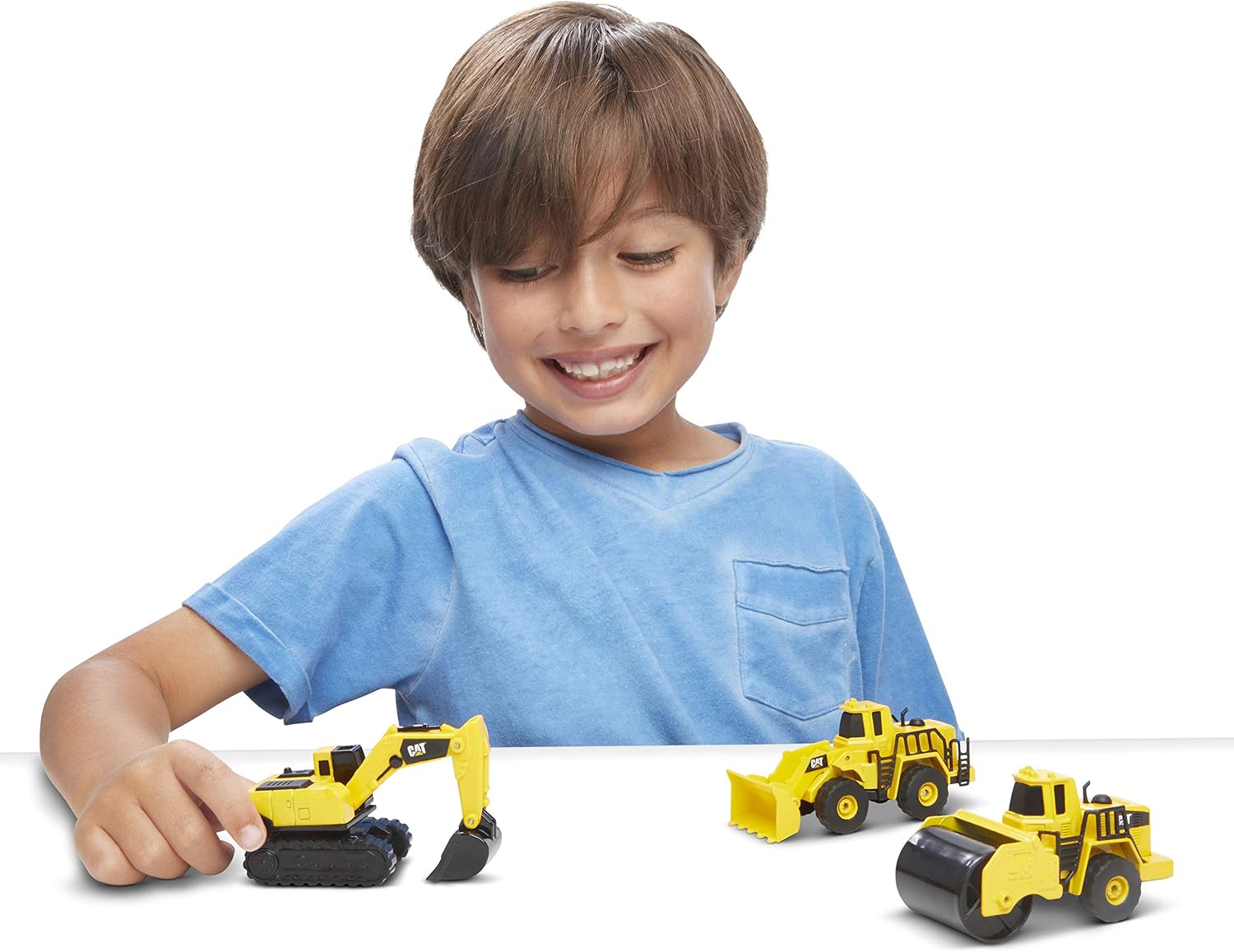 Detalle 1 de CAT Construction Vehicles, Die-Cast Metal