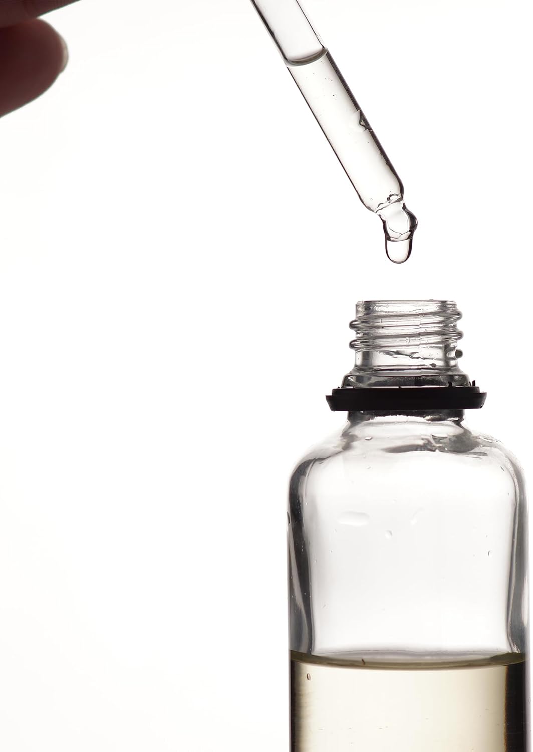 Detalle de YIZHAO Trasparente Bottiglia Contagocce Vetro 50ml