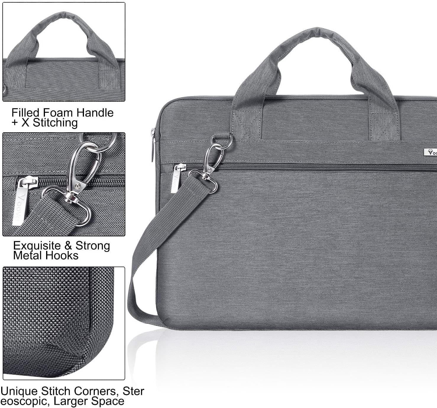 Thumbnail 3 de Voova Laptop Bag 15.6-inch waterproof sleeve 💼