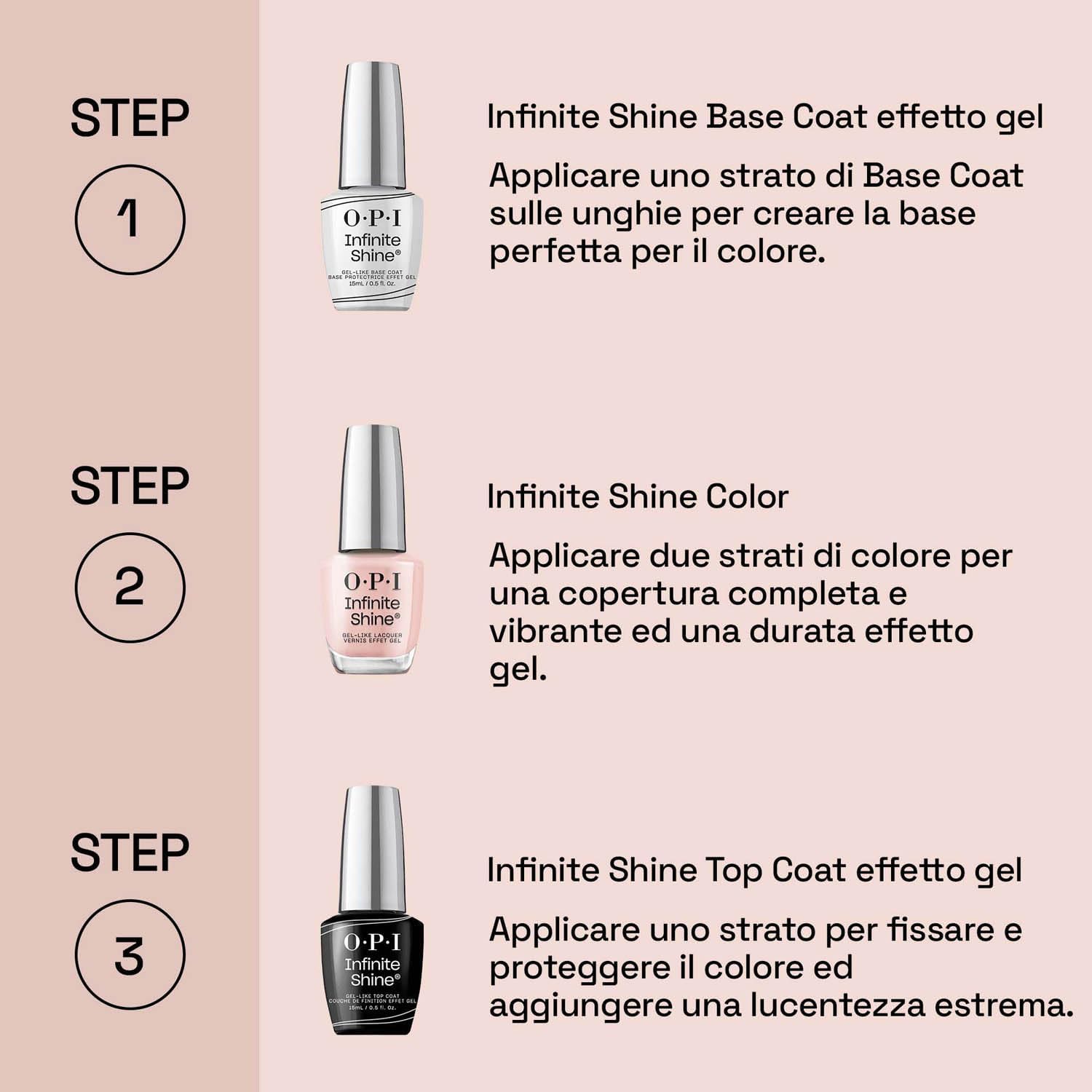 Thumbnail 5 de OPI Infinite Shine “Good Enough to Treat” smalto effetto gel senza lampada UV, 15 ml