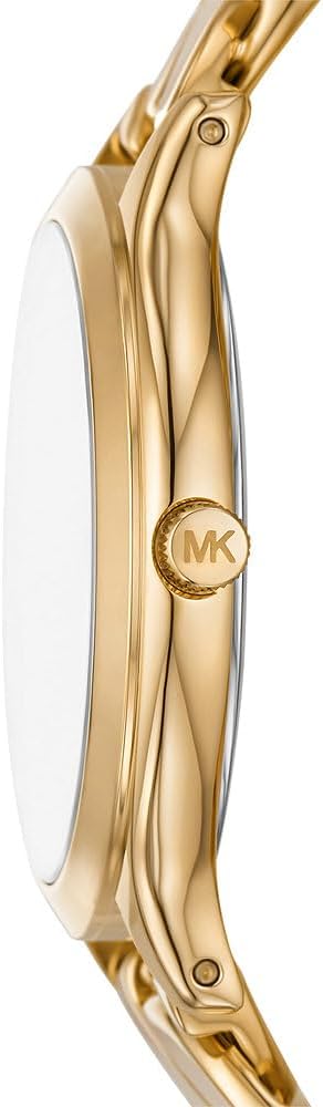 Thumbnail 3 de Michael Kors Damen-Uhren Analog Quarz 32024660 mit Edelstahlgehäuse in Gold