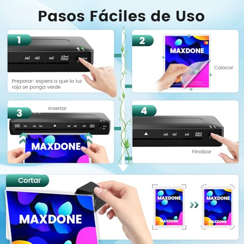 Thumbnail 6 de MAXDONE Plastificadora A3 355 mm/min 📎