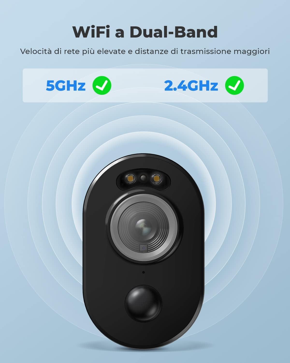 Thumbnail 3 de Reolink Argus 3 Pro 5MP Telecamera WiFi 2K