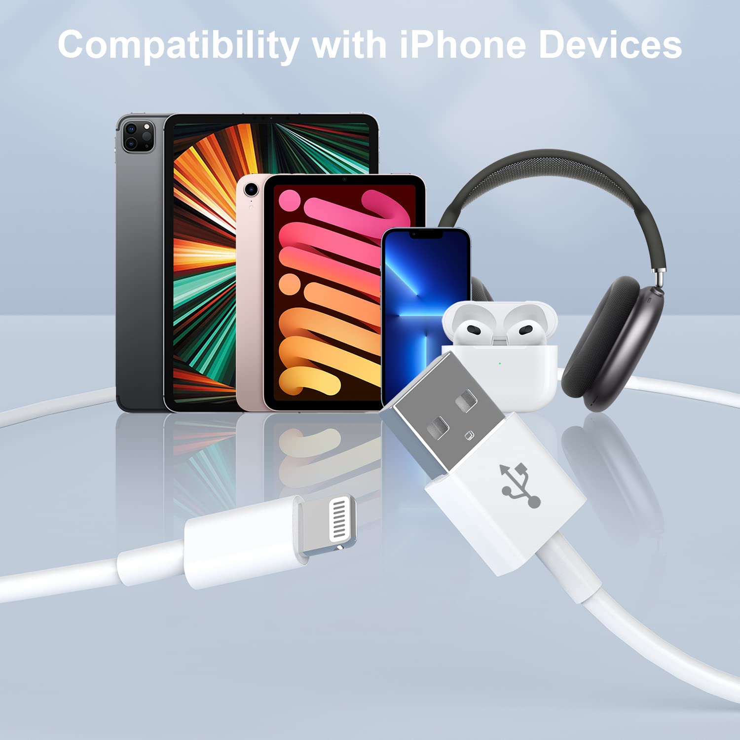 Thumbnail 5 de CyvenSmart 3Pack Apple MFi Lightning Cable