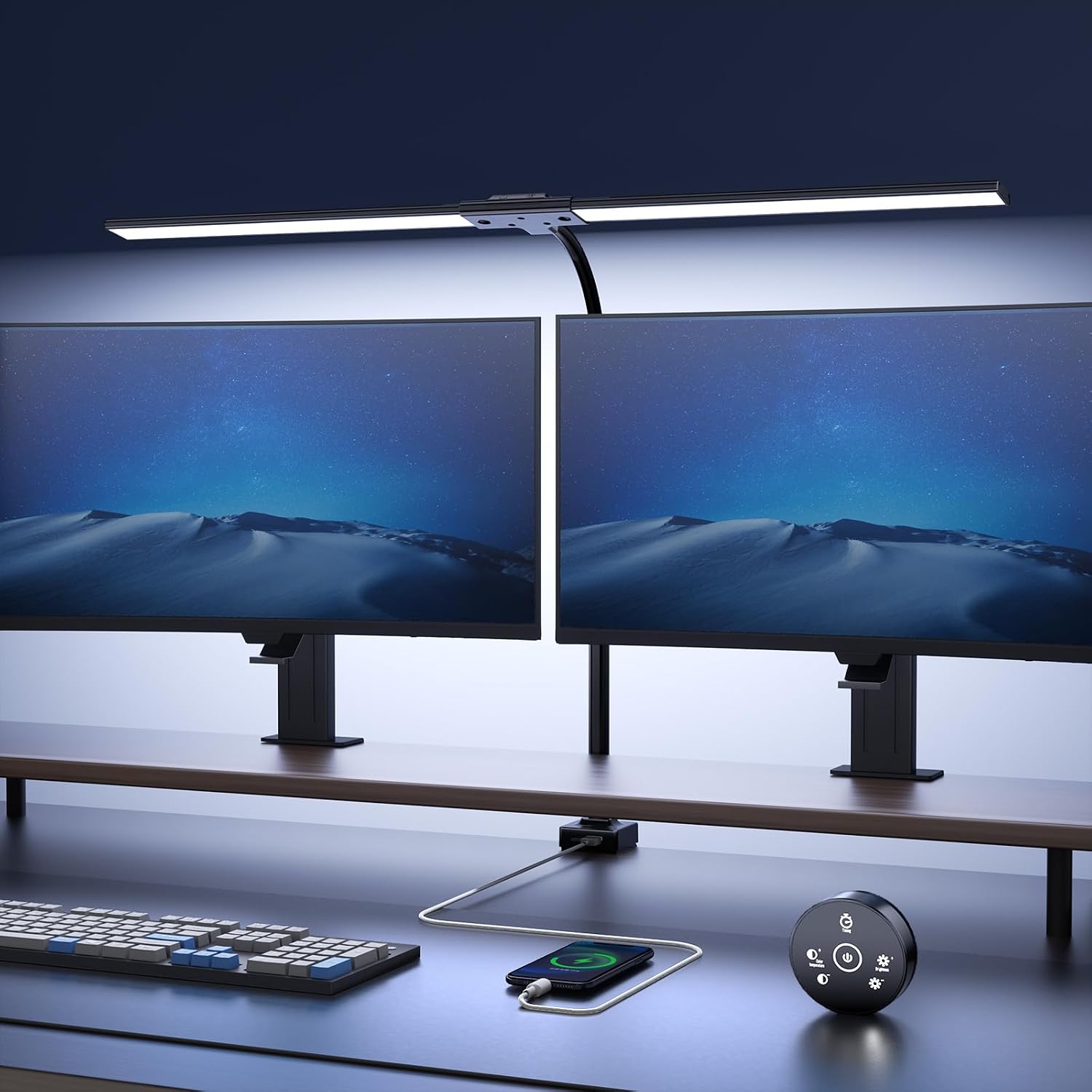 Imagen de YICAIZI Lampe Bureau LED 24W pince 1500LM en OfertitasTOP