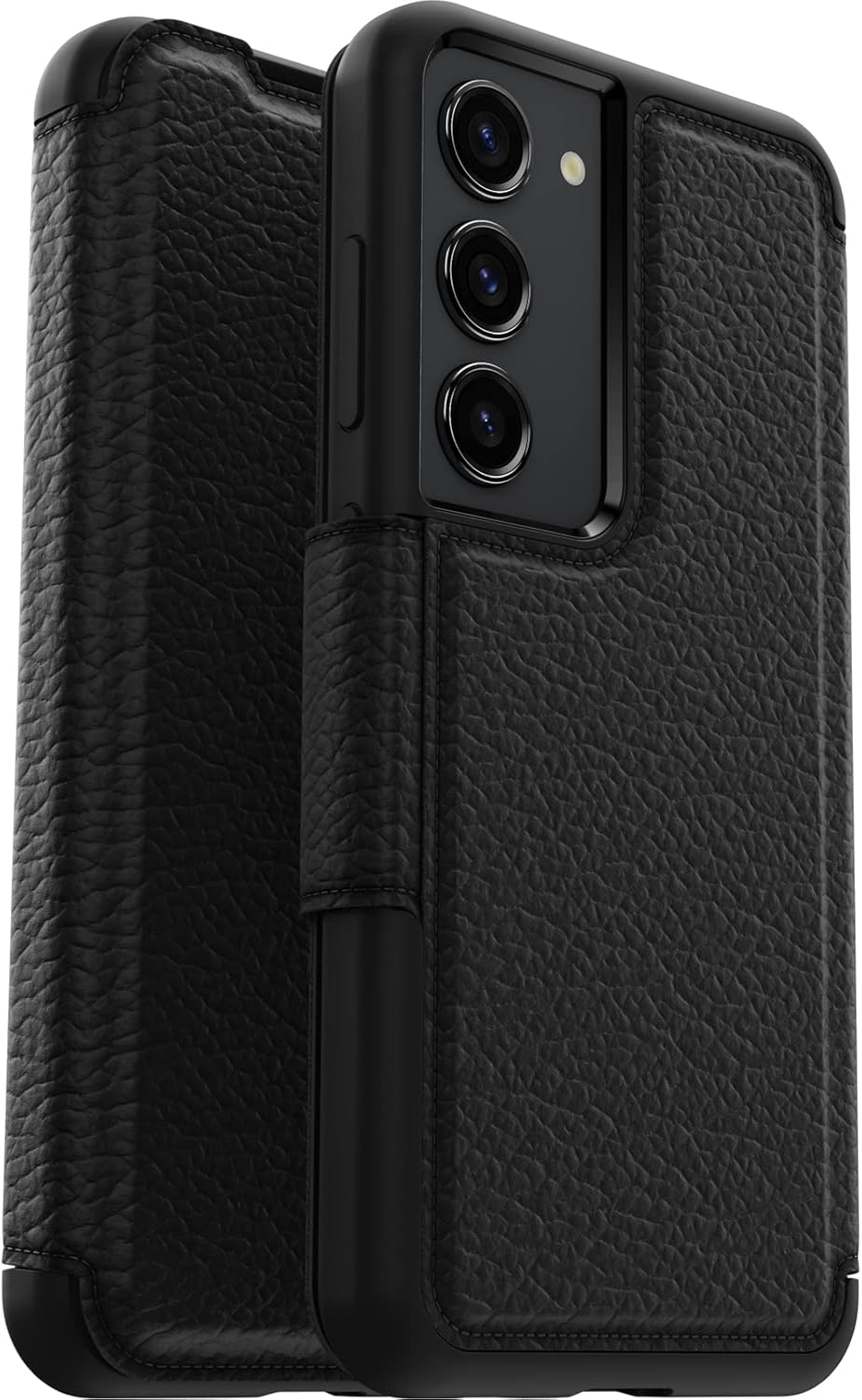 Thumbnail 6 de OtterBox Strada Leather Folio Case for Samsung Galaxy S23+ (Shockproof, Drop-tested) with Two Card Holders – Black