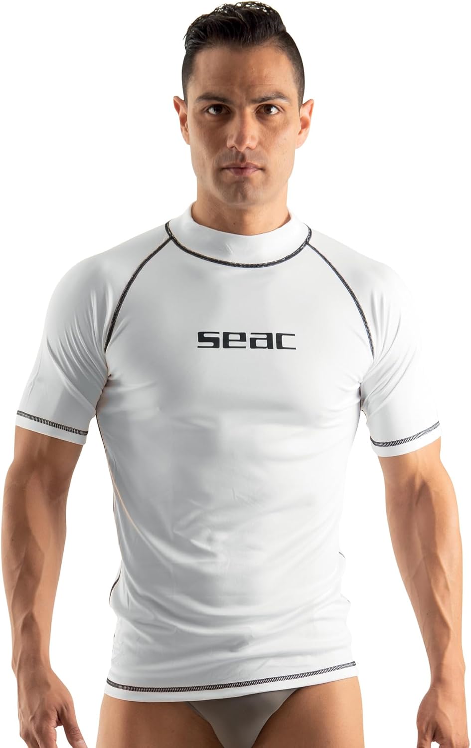 Detalle 1 de Seac T-Sun Short – rashguard do pływania, surfingu i nurkowania z ochroną UV