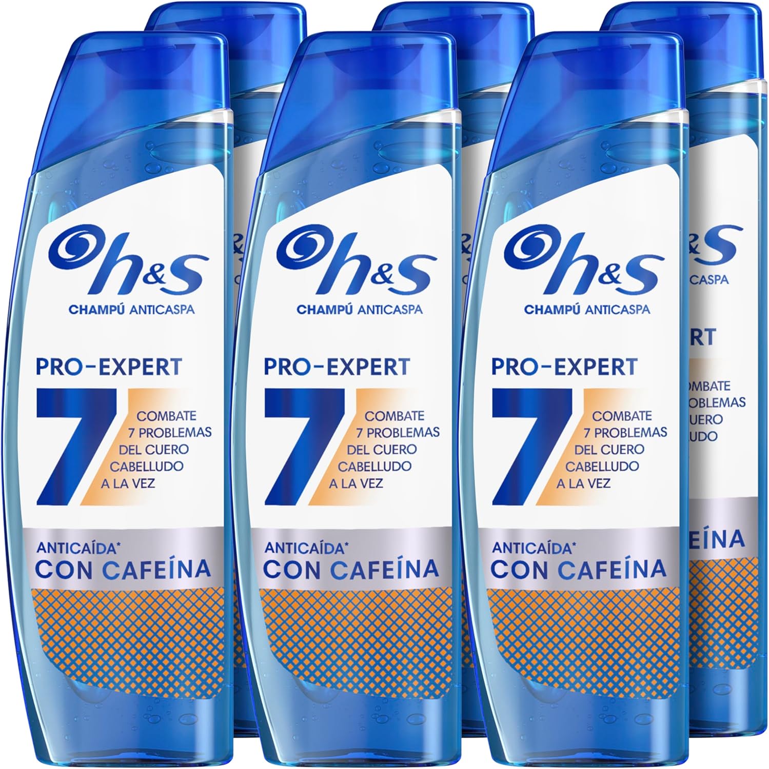 H&S Pro-Expert 7 Champú Anticaspa y Anticaída 300ml 💆