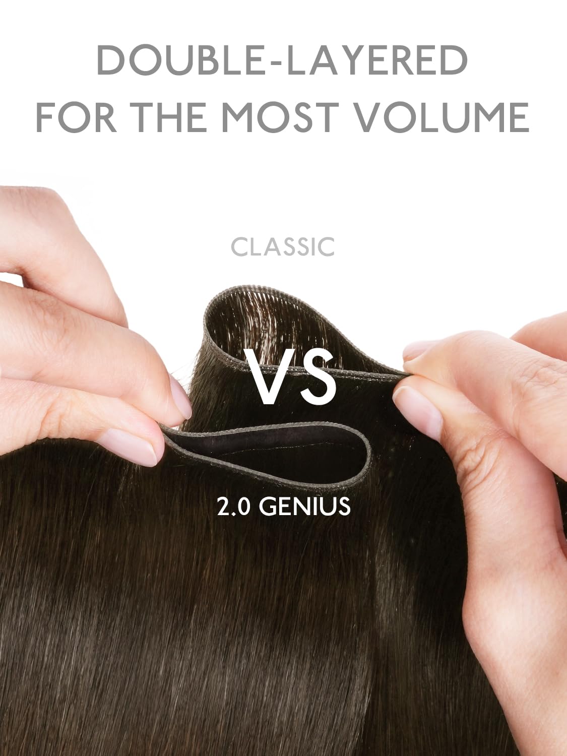 Detalle 1 de WENNALIFE 2.0 Genius 20" 120g Sew‑In Hair Extensions 🎀