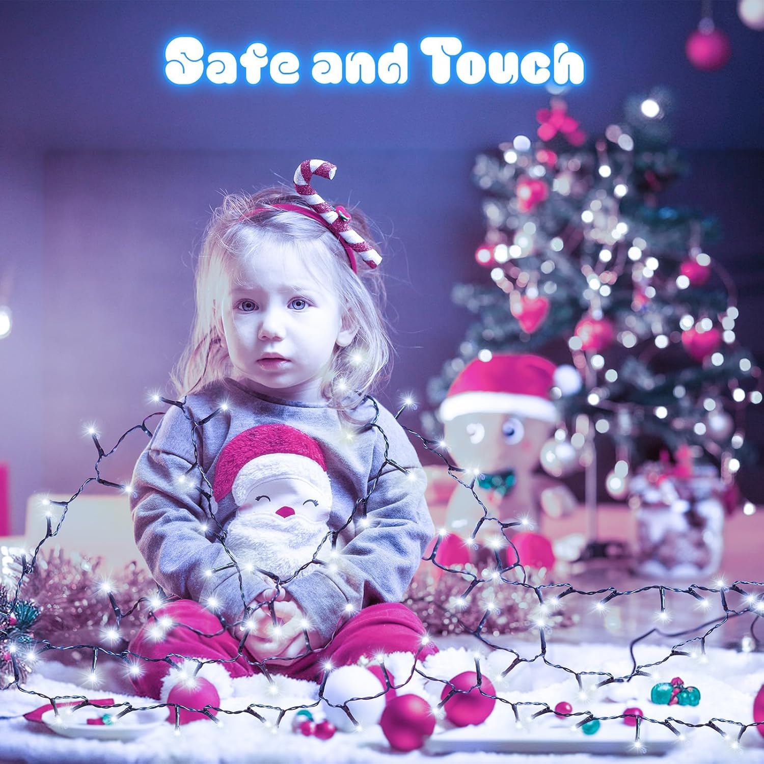 Thumbnail 6 de Etopgo Christmas Fairy Lights 5M 50 LED – USB or Battery Powered with 6h Timer