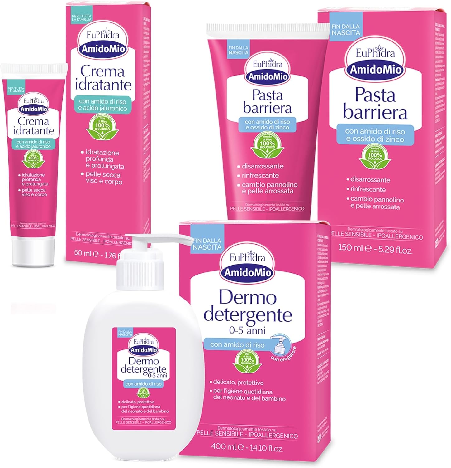Thumbnail 6 de Euphidra Kit Benessere e Idratante Baby: detersione delicata e protezione per neonati e adulti
