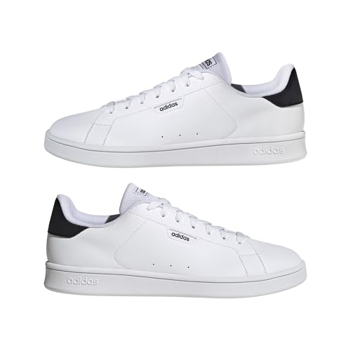 Thumbnail 5 de adidas Uomo Urban Court Shoes – Ftwr White/Ftwr White/Core Black, 46 EU