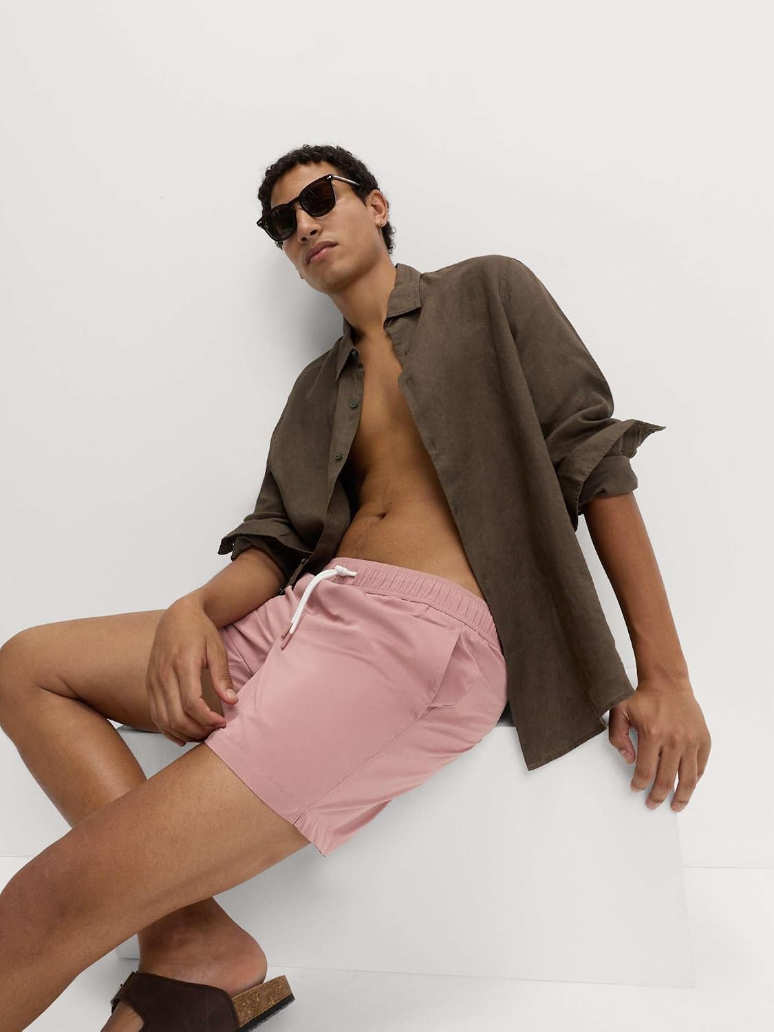 Thumbnail 2 de Marks & Spencer heren-zwemshort, sneldrogend met regular fit en trekkoord