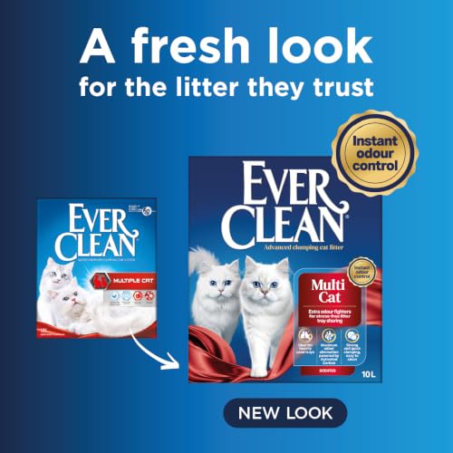 Detalle 2 de Ever Clean Clumping Cat Litter for Multiple Cats, Scented 10L