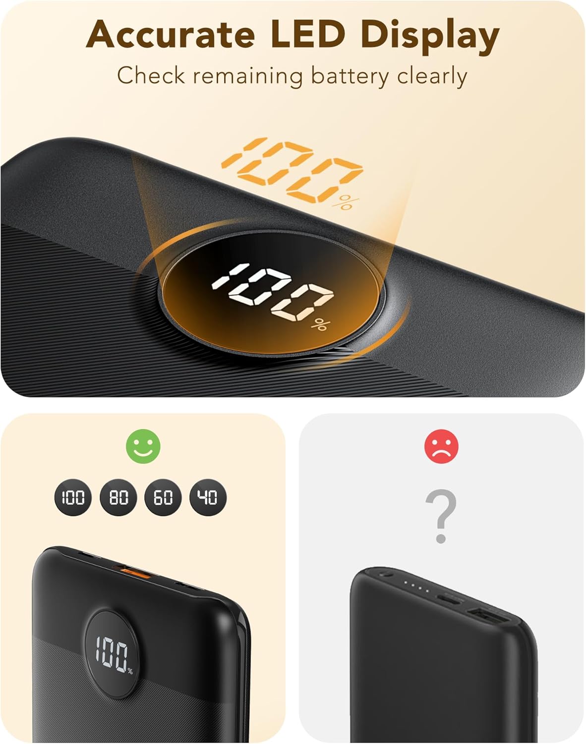 Thumbnail 3 de VEGER Small Power Bank 10000mAh USB-C