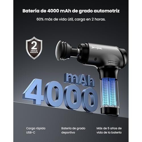 Thumbnail 3 de Bob and Brad T2 Pro Pistola de Masaje Muscular