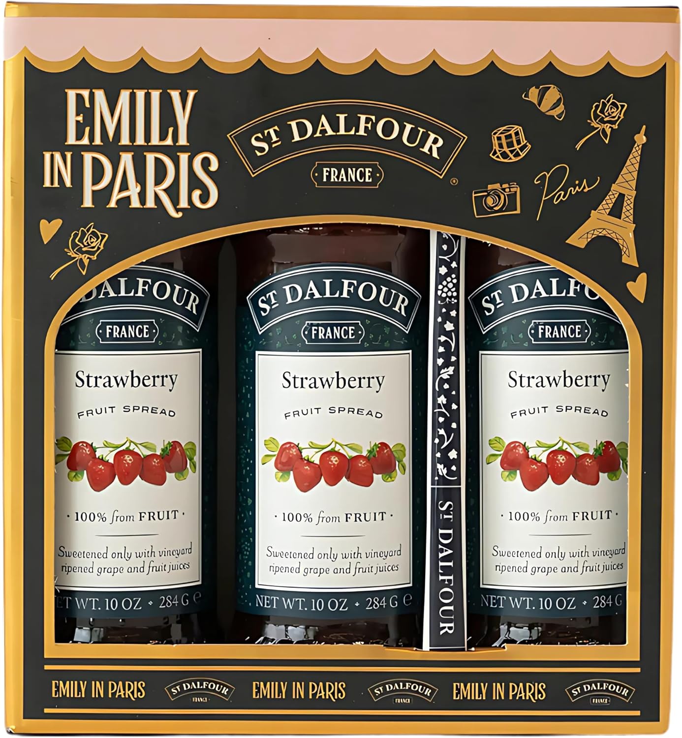 St. Dalfour Pack Regalo Mermeladas 3x284g